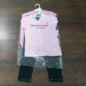 Girl's uspa 3 piece set